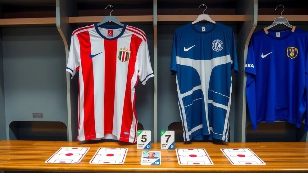 Legia Warszawa mot Chelsea laguppställning